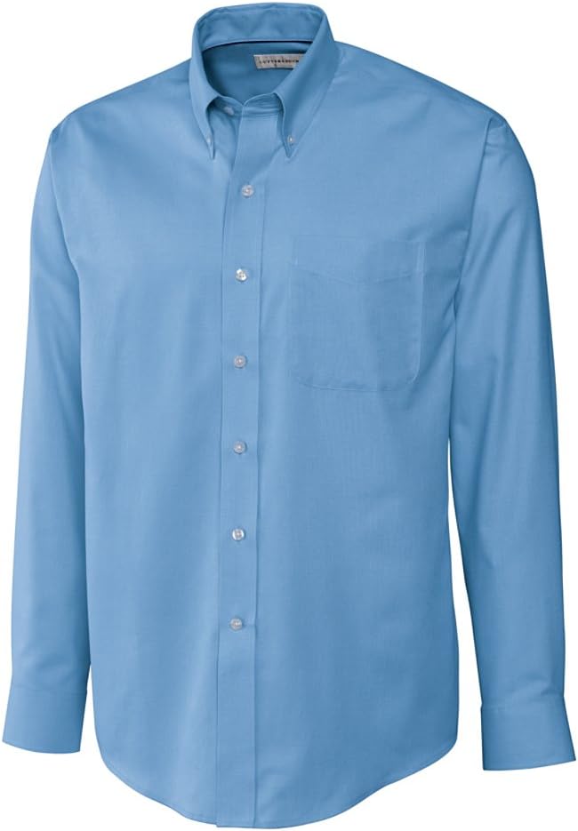 Cutter & Buck Men’s Big-Tall Long Sleeve Epic Easy Care Nailshead Shirt