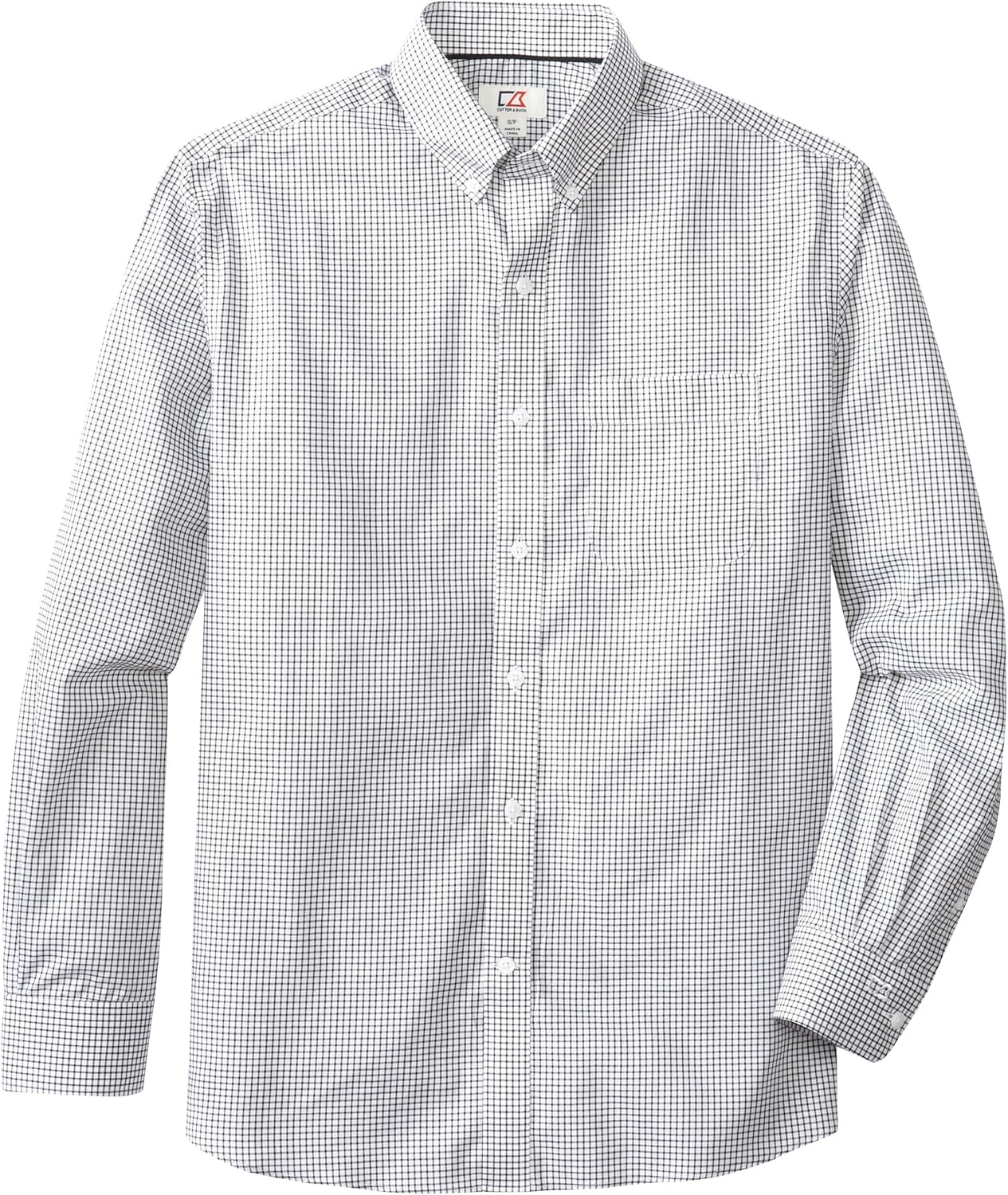 Cutter & Buck Men’s Long Sleeve Epic Easy Care Tattersall Shirt