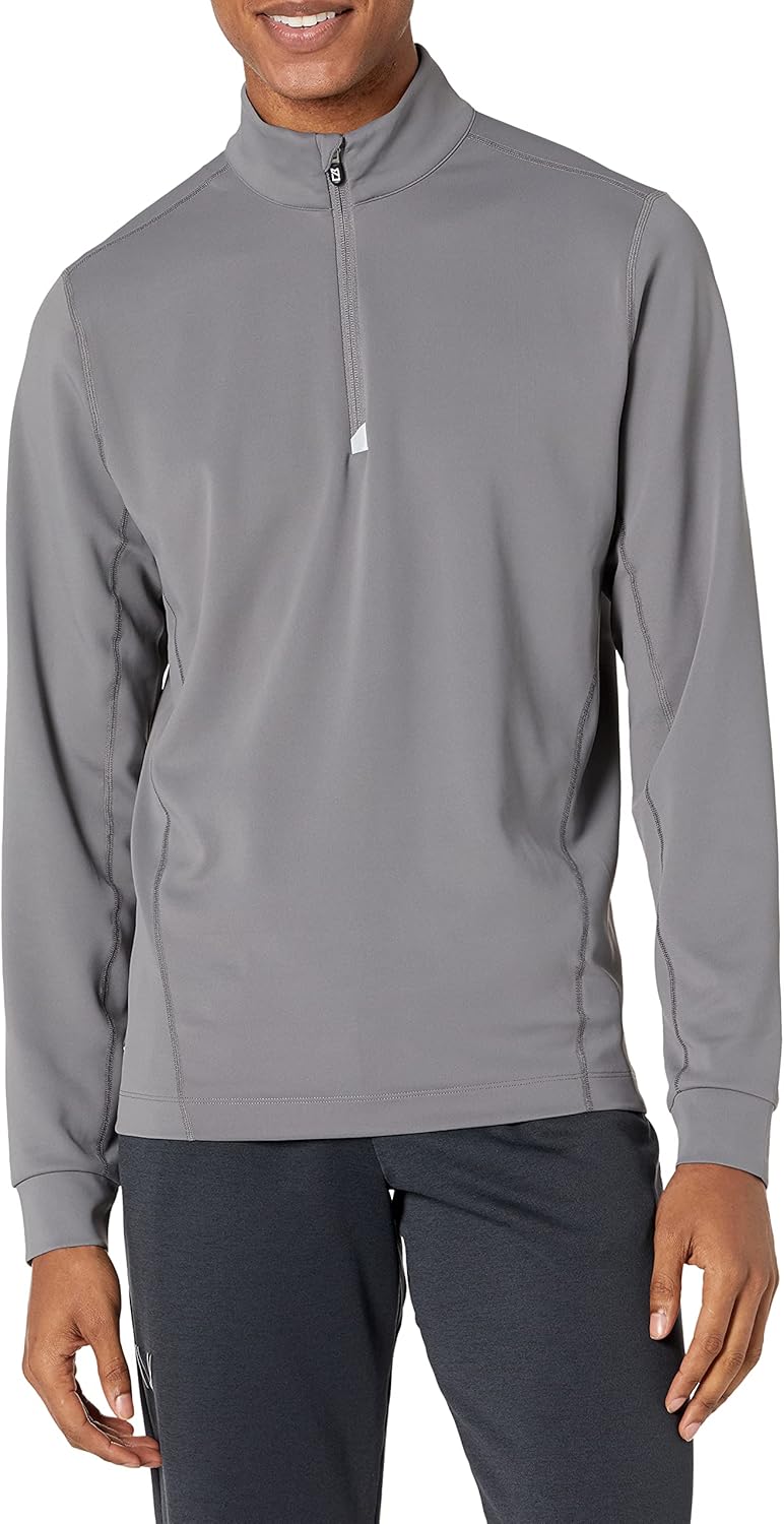 Cutter & Buck Men’s Moisture Wicking Drytec UPF 50+ Traverse Half Zip Pullover