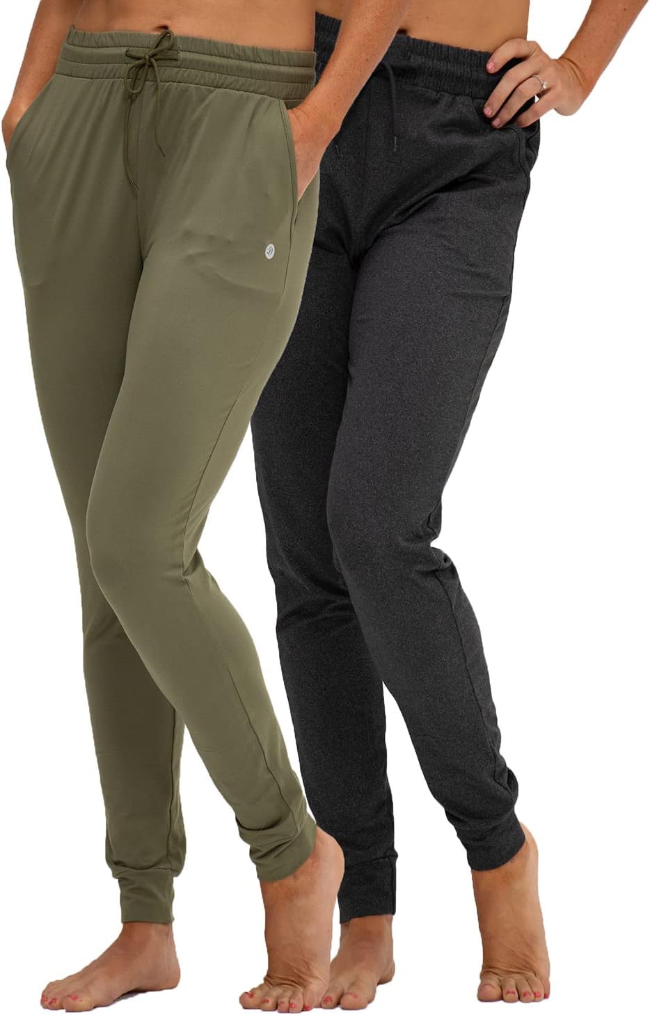 DEVOPS Women’s Yoga Jogger Pants with Side Pocket Sweatpants