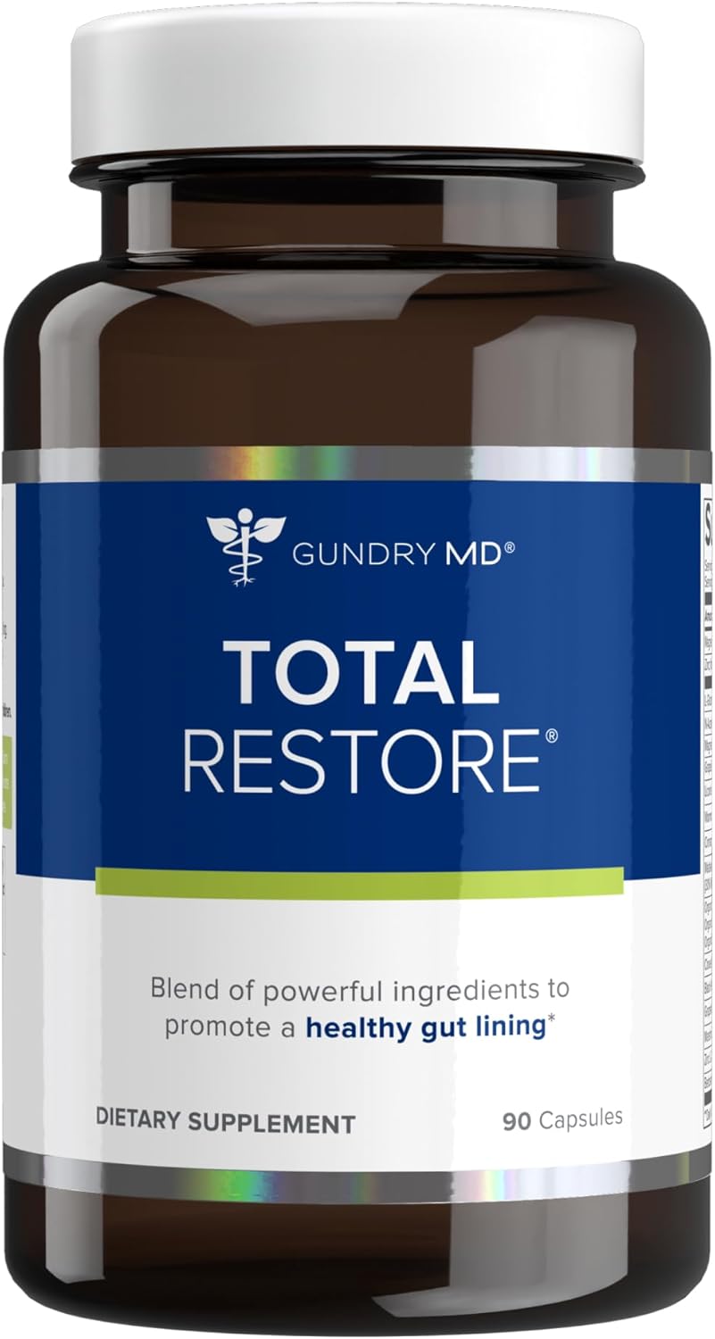 Gundry MD® Total Restore® Gut Health and Gut Lining Support Supplement – (90 Capsules)