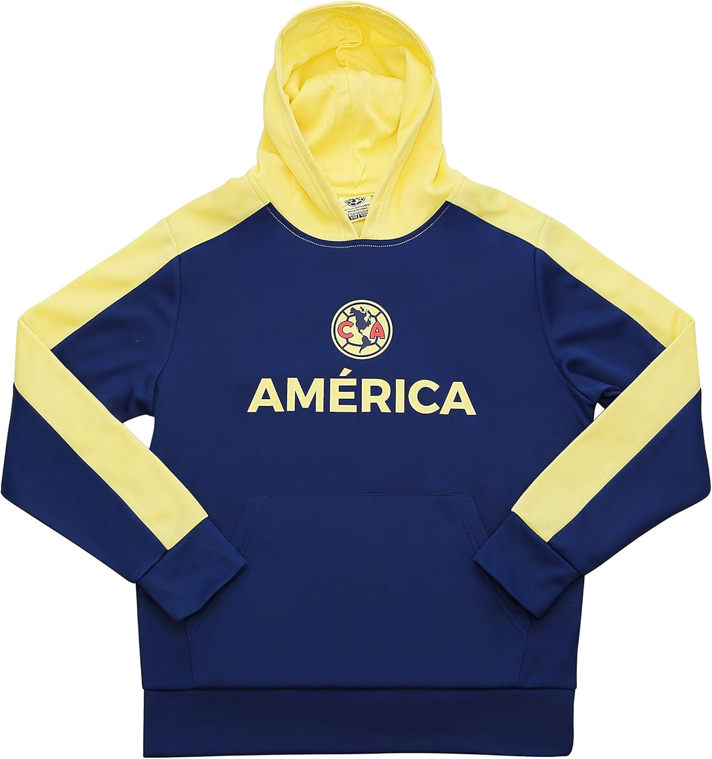 Icon Sports Boy’s Pullover Hoodie – Official Soccer Football Club Team Casual Long Sleeve Sweatshirt Youth Active Top