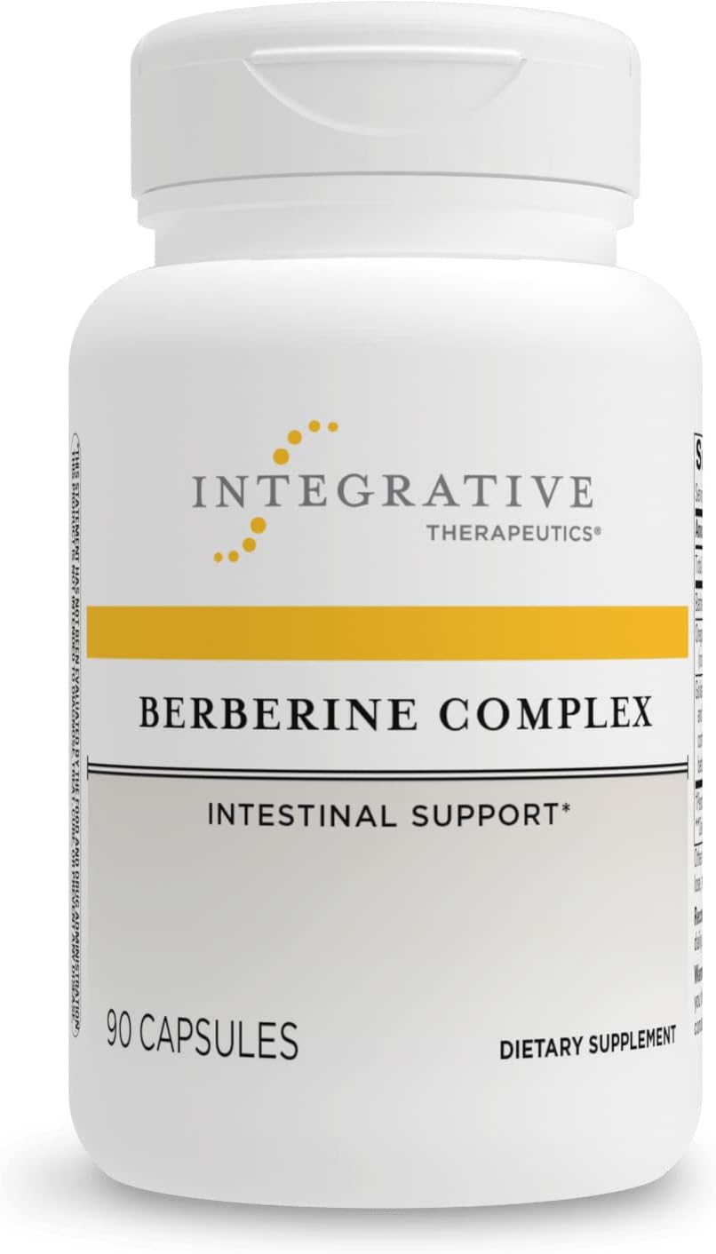 Integrative Therapeutics - Berberine Complex - Berberine Supplement with Oregon Integrative Therapeutics - Berberine Complex - Berberine Supplement with Oregon Grape and Goldenseal Root Extract - Vegan Supplement - 90 Capsules
