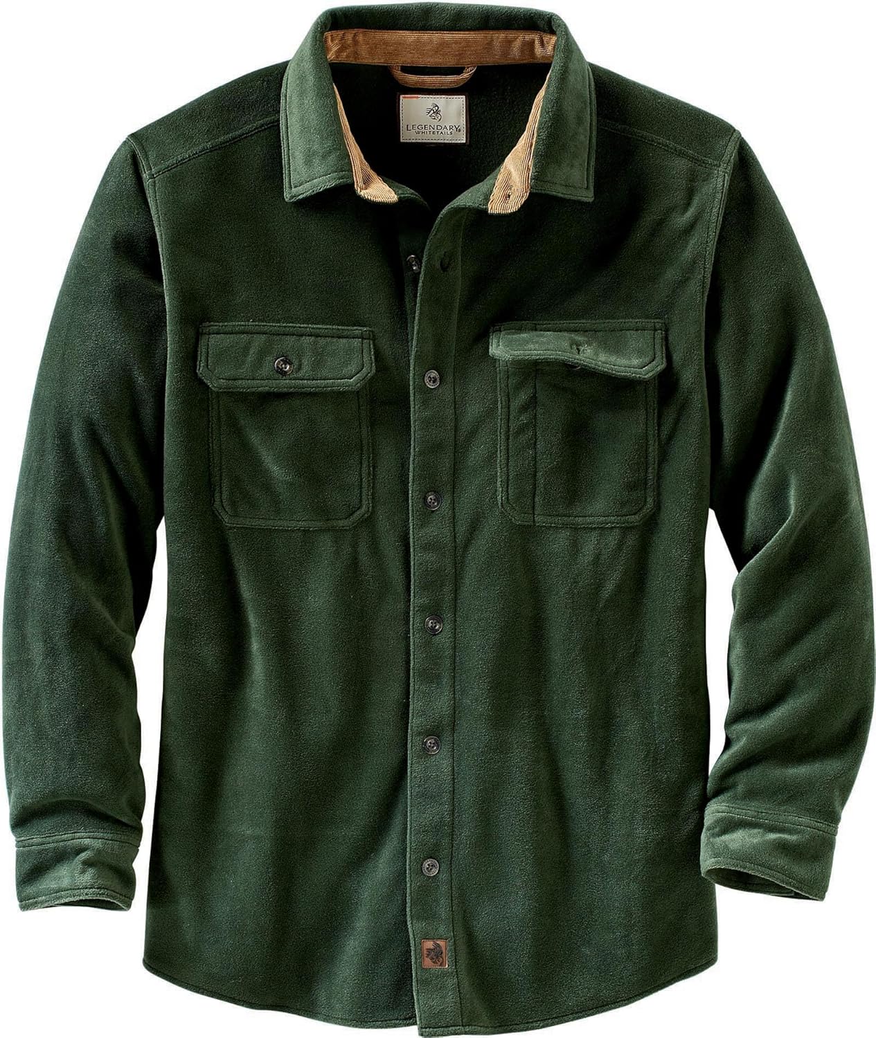 Legendary Whitetails Men’s Navigator Fleece Button Up Shirt