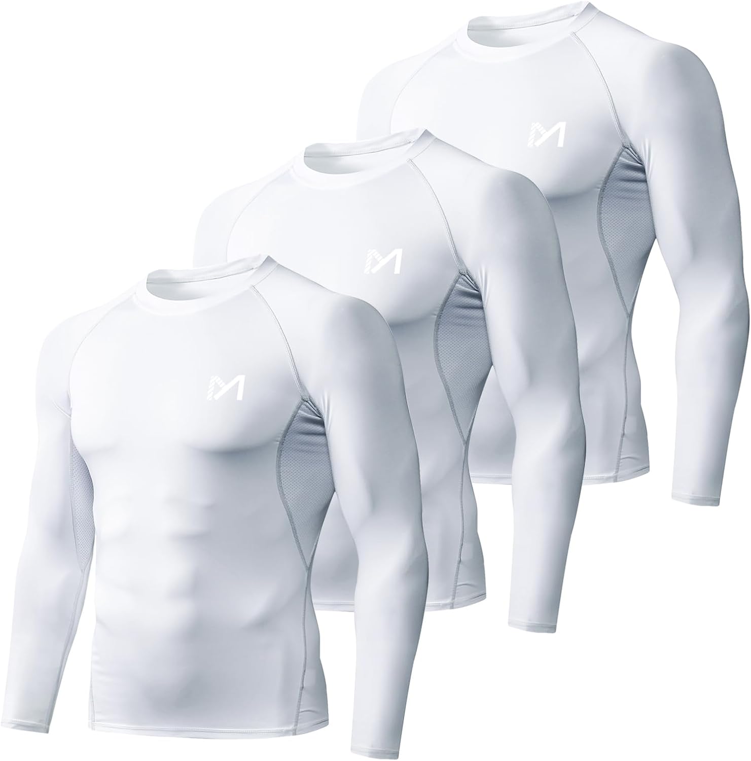 Men’s Compression Long Sleeve Athletic Workout Shirt