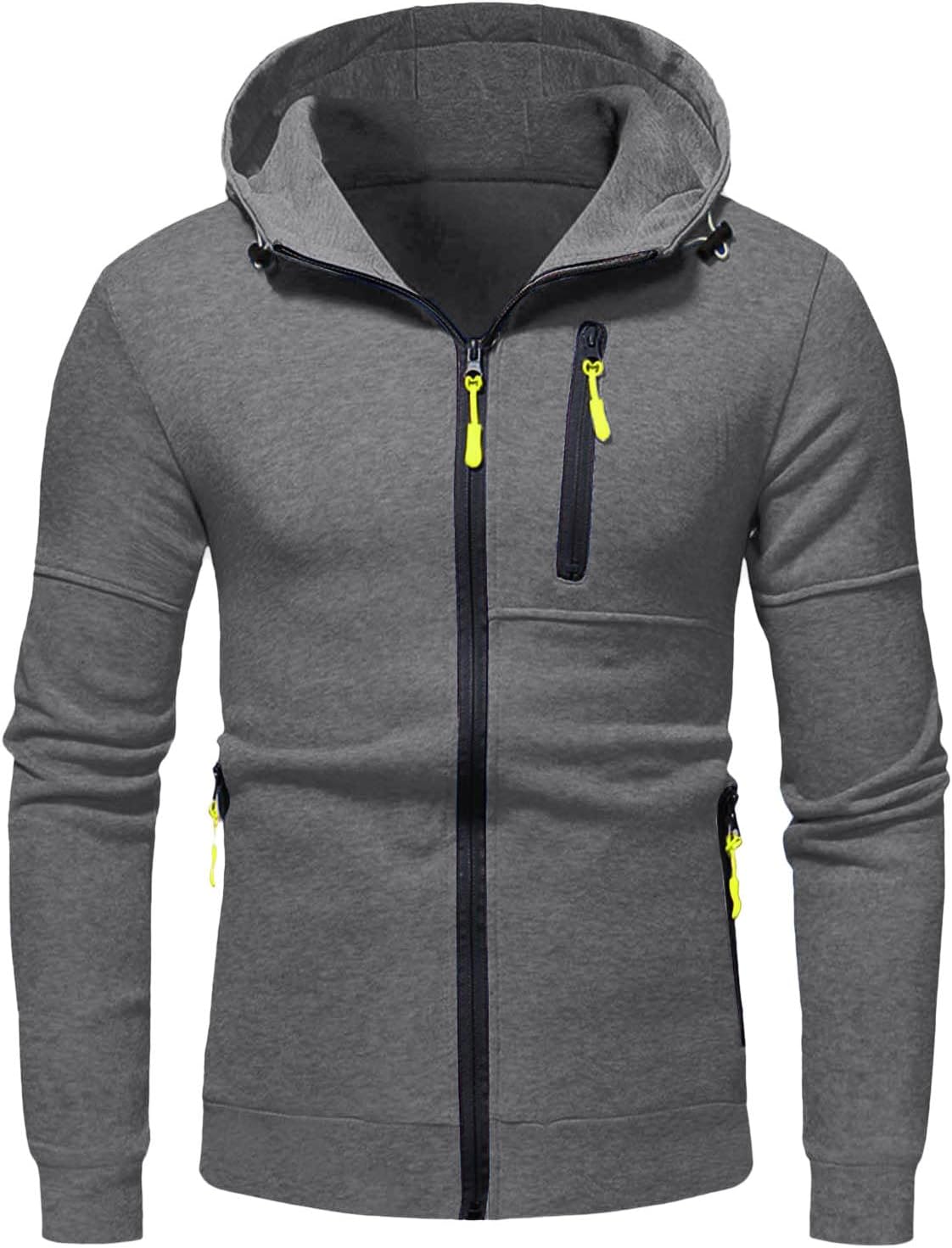 Mens Hoodies 2024 Sport Casual Winter Hooded Pullover Clothes Warm Outdoor Fall Long Sleeve Jacket Fashion Outfits