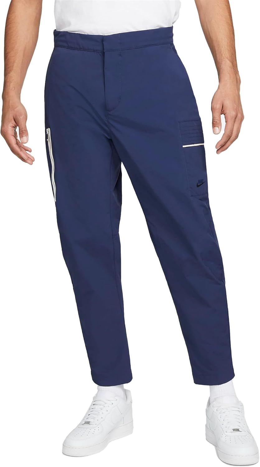 Nike Sportswear Style Essentials Men’s Utility Pants (Midnight Navy/SAIL/Midnight Navy, DM6681-410)