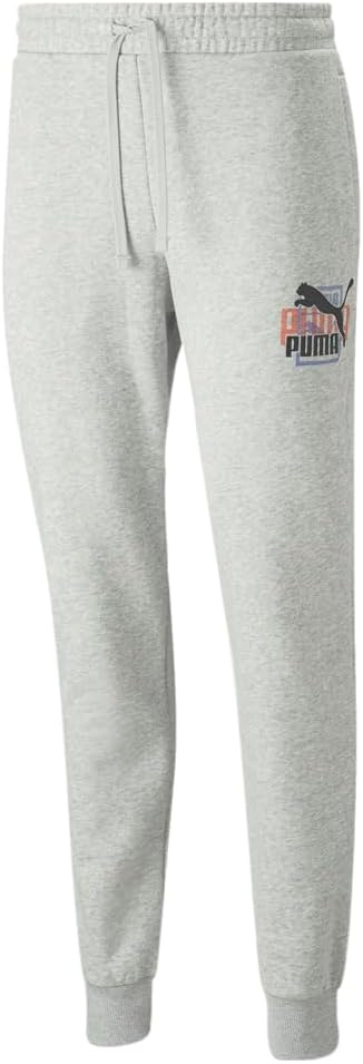 PUMA Mens Classics Gen. Sweatpants Casual Pockets – Grey – Size S