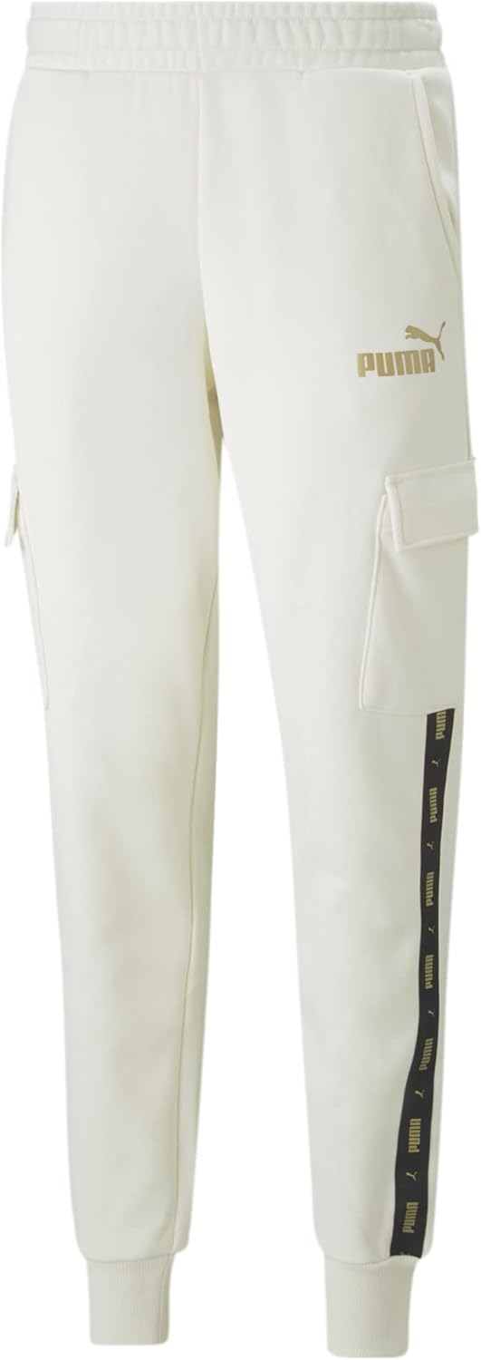PUMA Men’s Essentials+ Tape Golden Cargo Pants
