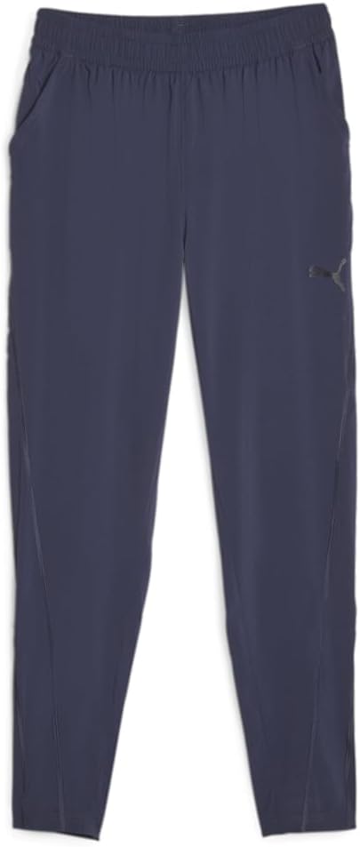 PUMA Mens Fit Woven Athletic Pants Training Casual – Blue