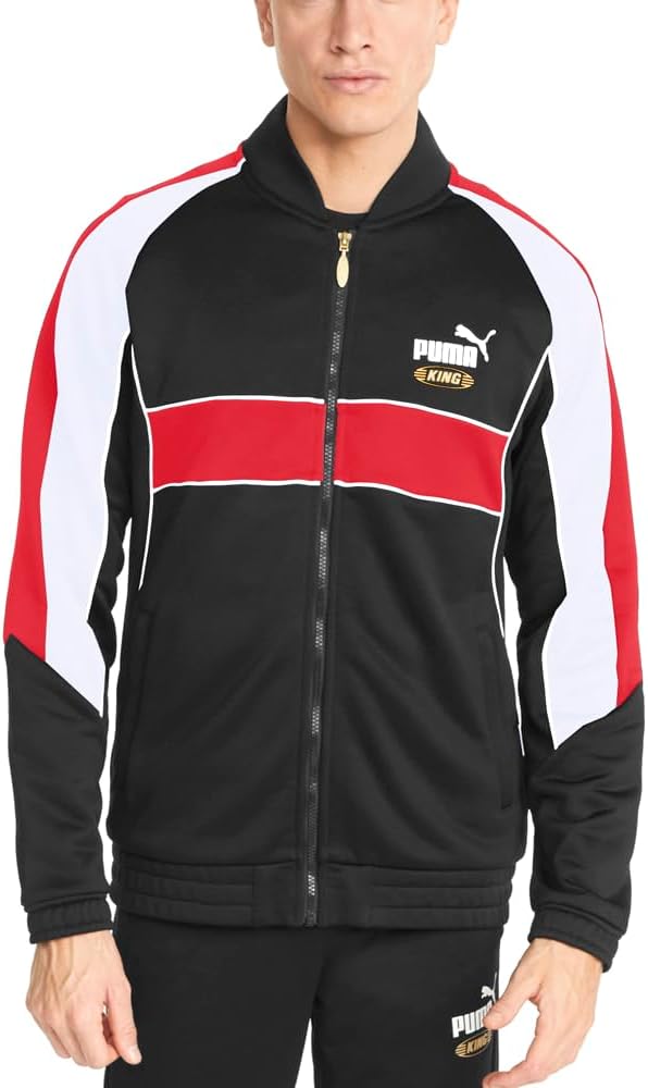 PUMA Mens King Pt Athletic Outerwear Casual – Black