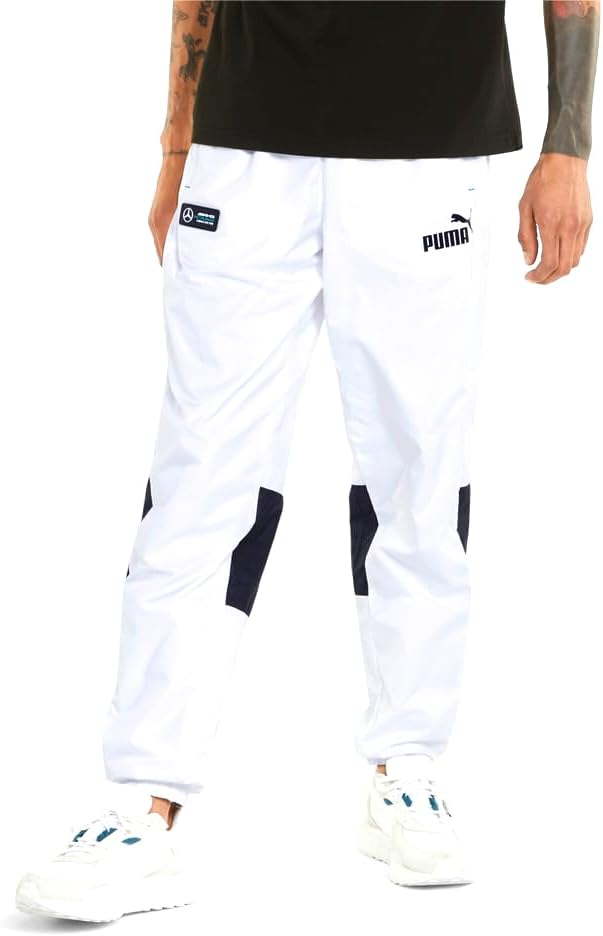 PUMA Mens Mapf1 SDS Pants Casual Comfort Technology – White
