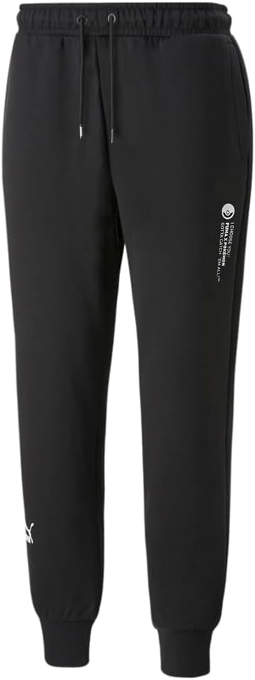 PUMA Mens Poke X Sweatpants Casual – Black