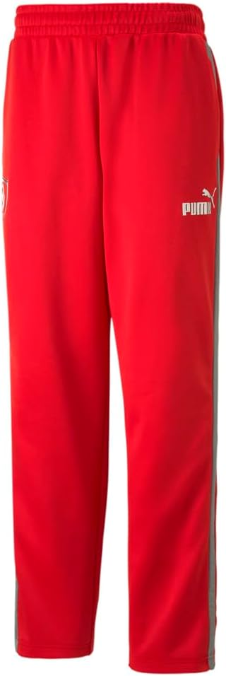 PUMA Mens Sf Race Mt7 Monochromatic Pants Casual Drawstring – Red