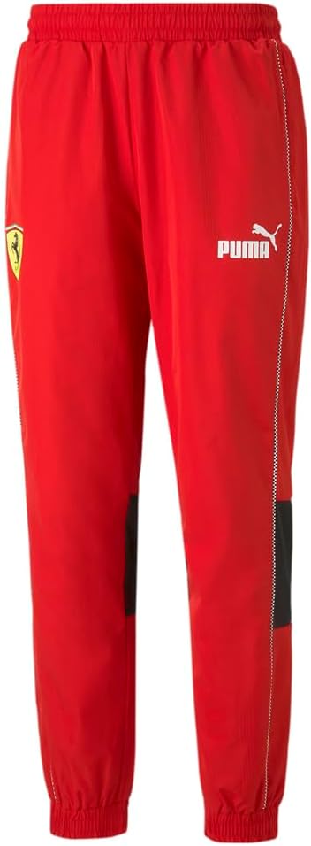PUMA Mens Sf Race SDS Sweatpants Casual Pockets – Red