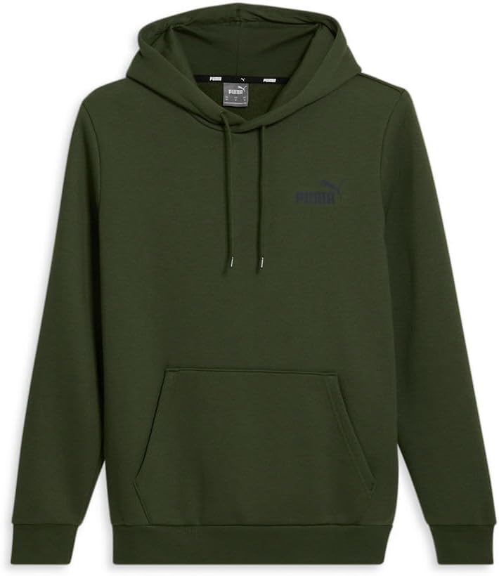 PUMA Mens Small Logo Fleece PO Hoodie XXXL Myrtle