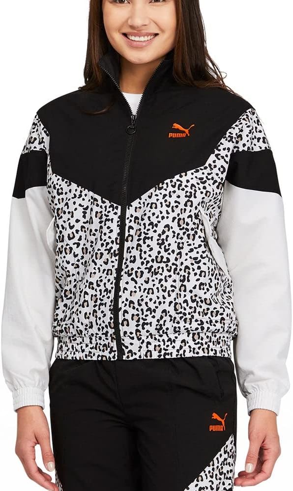 PUMA TFS Animal Woven Track Wind Womens Jackets