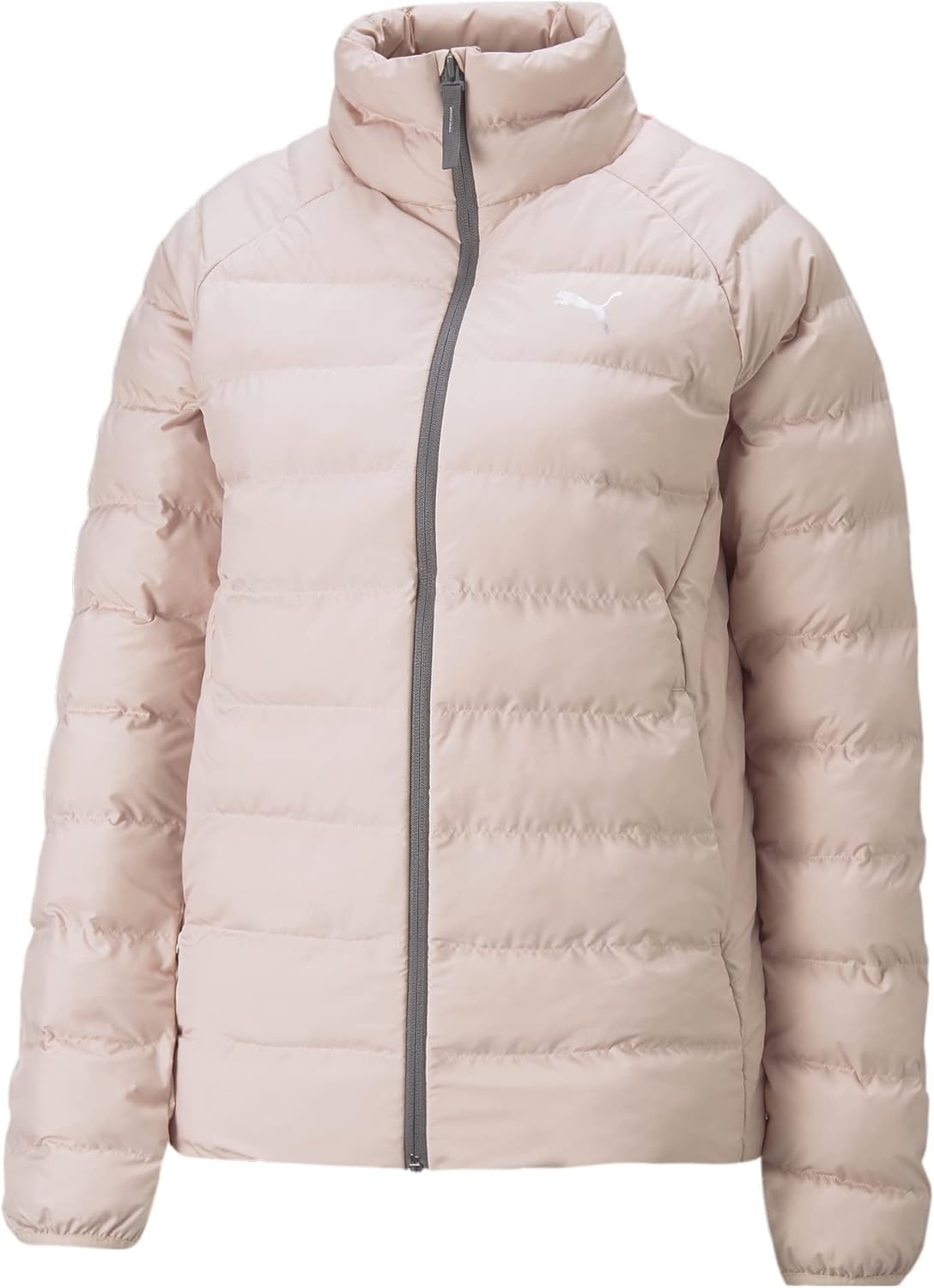 PUMA Womens Active Polyball Jacket Athletic Outerwear Casual – Pink
