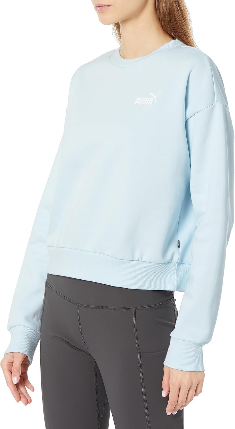 PUMA Women’s Essentials Logo Fleece Crew