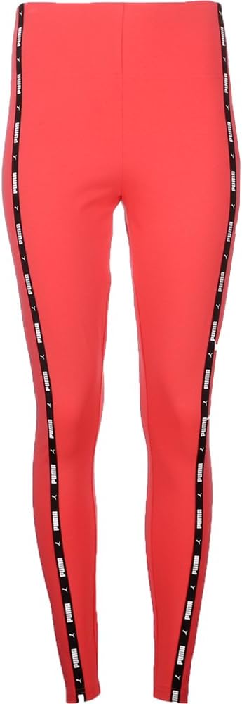 PUMA Womens Power High-Waist 78 Tape Leggings Plus Athletic Casual Comfort Technology – Pink