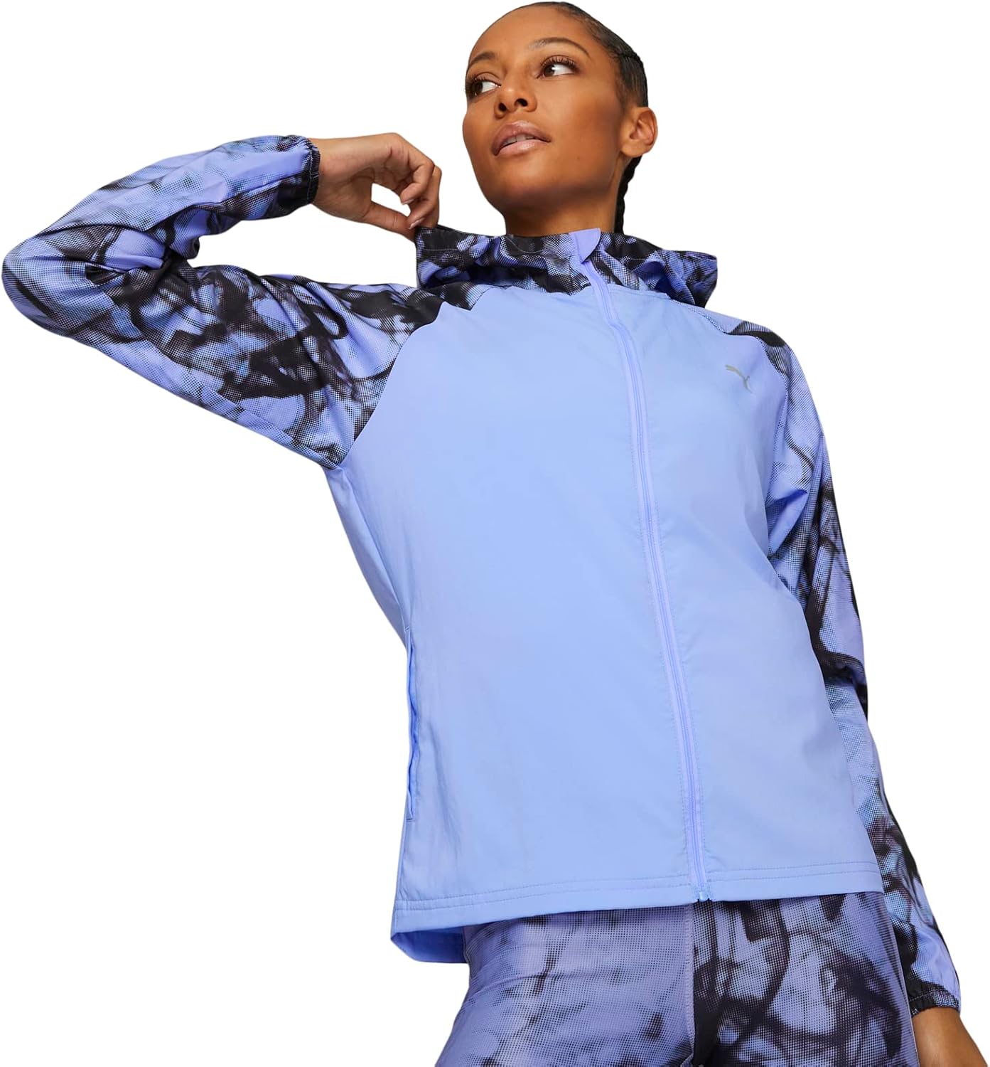PUMA Women’s Run All Over Print Favorite Woven Jacket