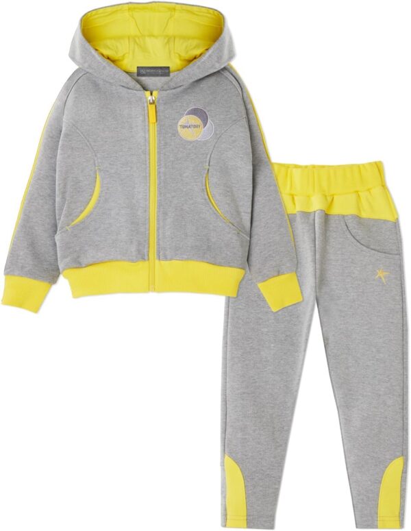 Premium Quality Korean Clothes Toddler Boys Girls Sweatsuit Tracksuit Activewear Set 3T-9Years