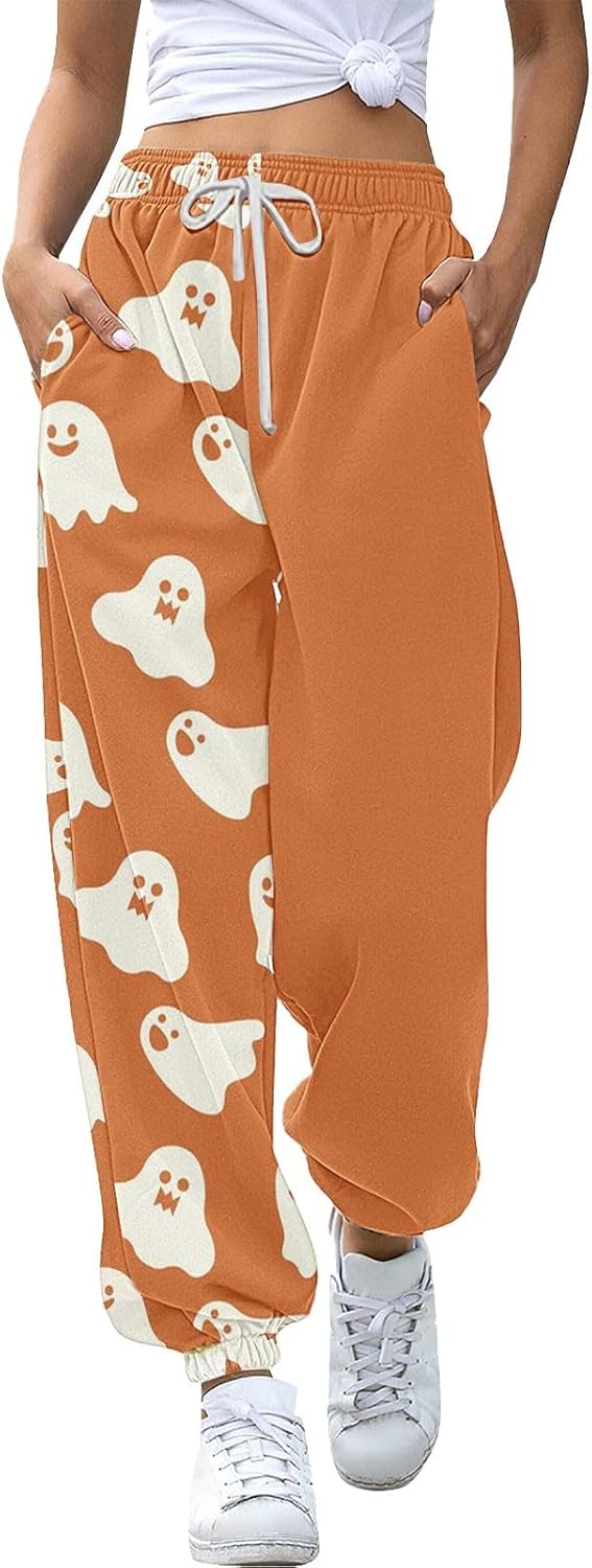 Sweatpants for Women Joggers Pants Workout High Waisted Yoga Pants with Pockets Women’s High Waist Wide Leg