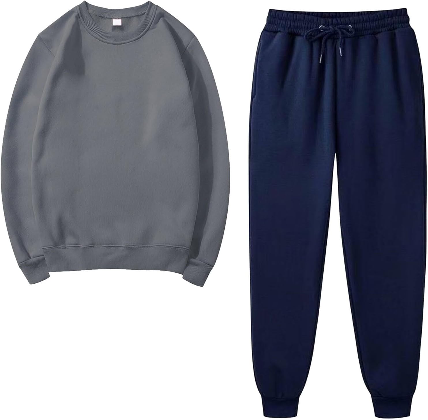 Sweatsuits For Women Set Oversized Crewneck Pullover Top Sweatshirts Workout Sports Sweatpants Fall Winter 2024