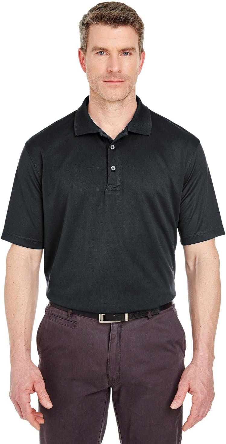 UltraClub 8405LS Long-Sleeve Performance Polo