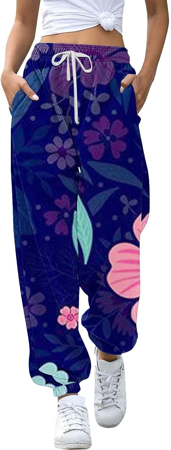 Womens Cinch Bottom Pants Thin Sweatpants for Women Lightweight Womens Plus Size Capris for Summer Woman Pants