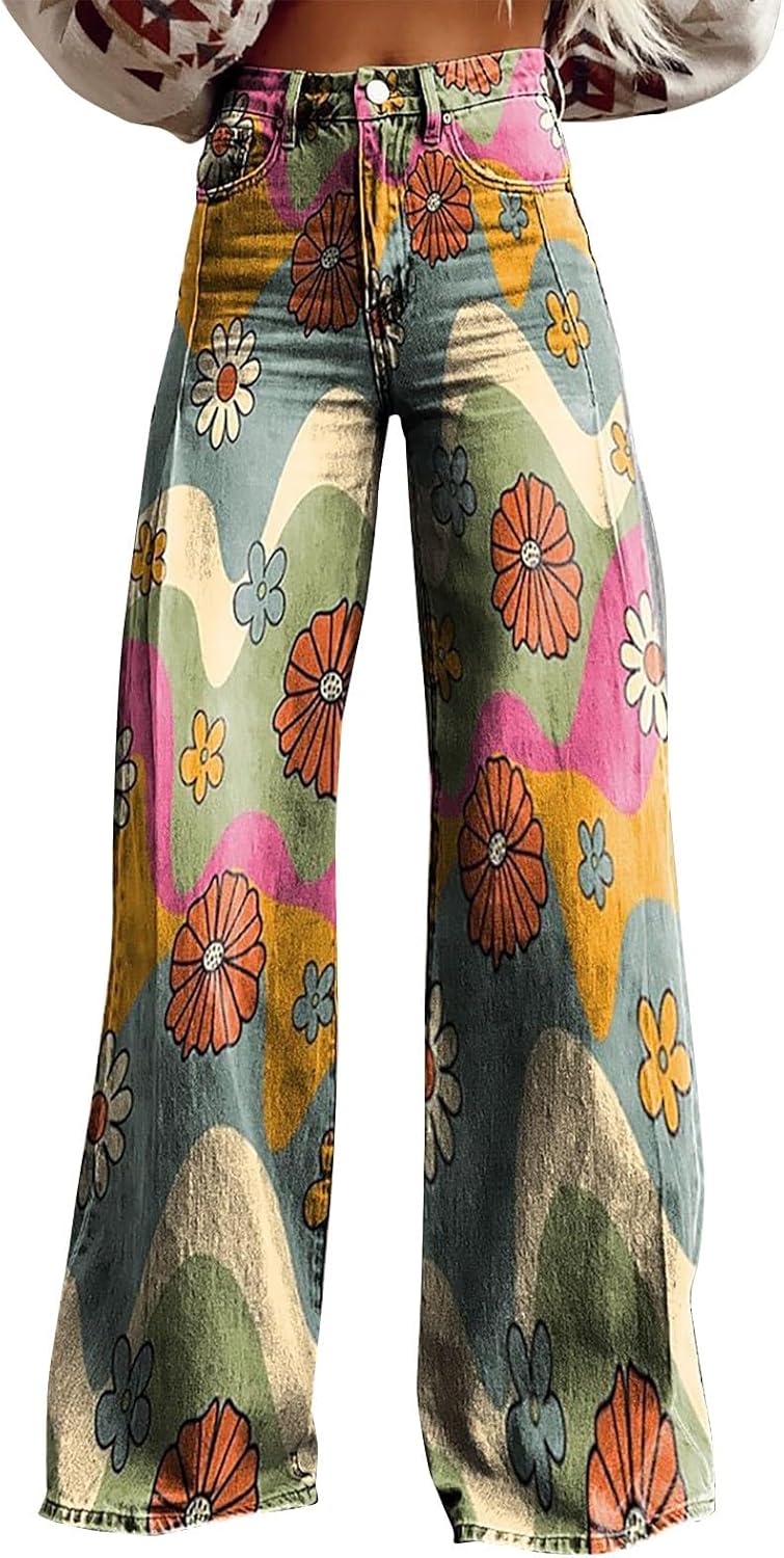 Womens Fall Fashion Pants 2024,Colorful Pants Plus Size Sweatpants for Women,Women’s Dressy Pants Wide Leg Sweatpants