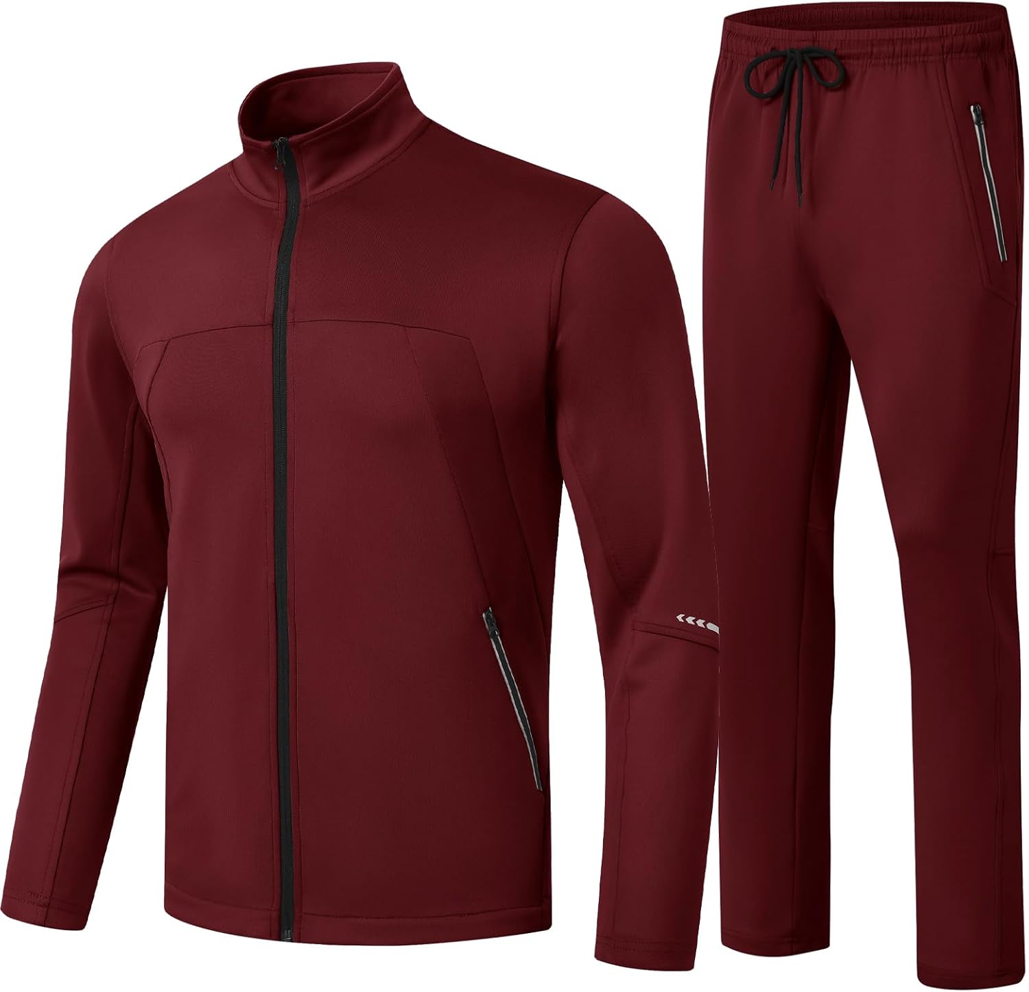 YSENTO® Men’s Tracksuits Sets Outfits 2 Pieces Jogging Track Sweat Suits Athletic Warm Up Sweatsuit