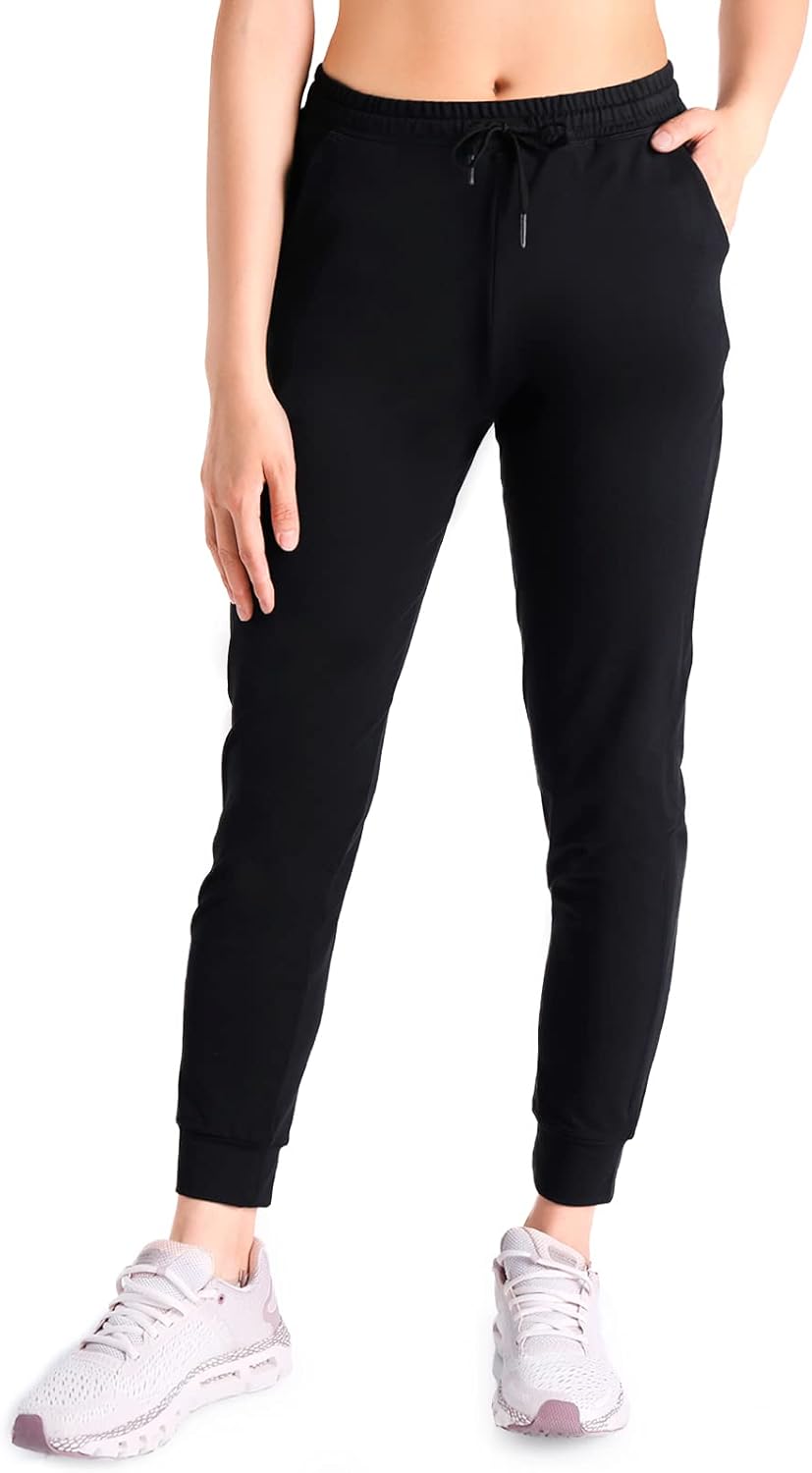 Yogipace Petite/Regular/Tall Women’s Lightweight Anti-Shrink Active Joggers Lounge Sweatpants Yoga Jogger Pants