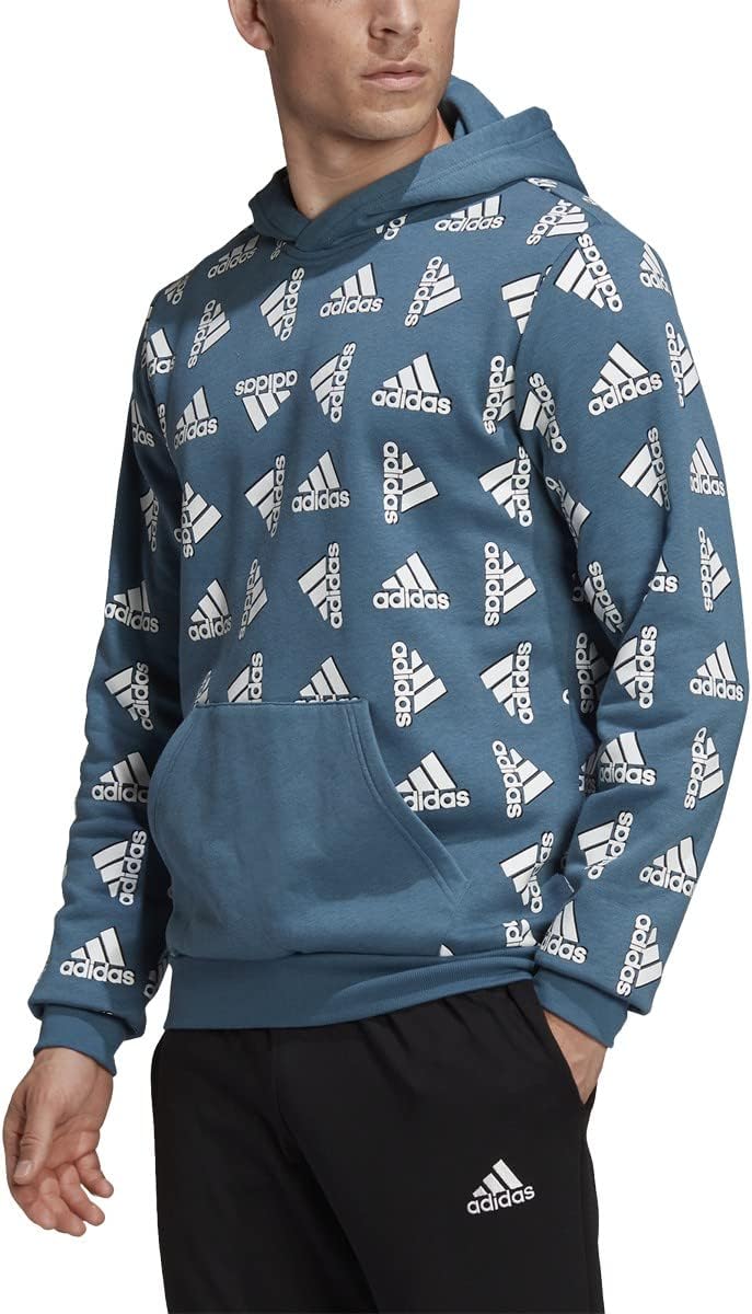 adidas Men’s All Over Print Fleece Hoodie