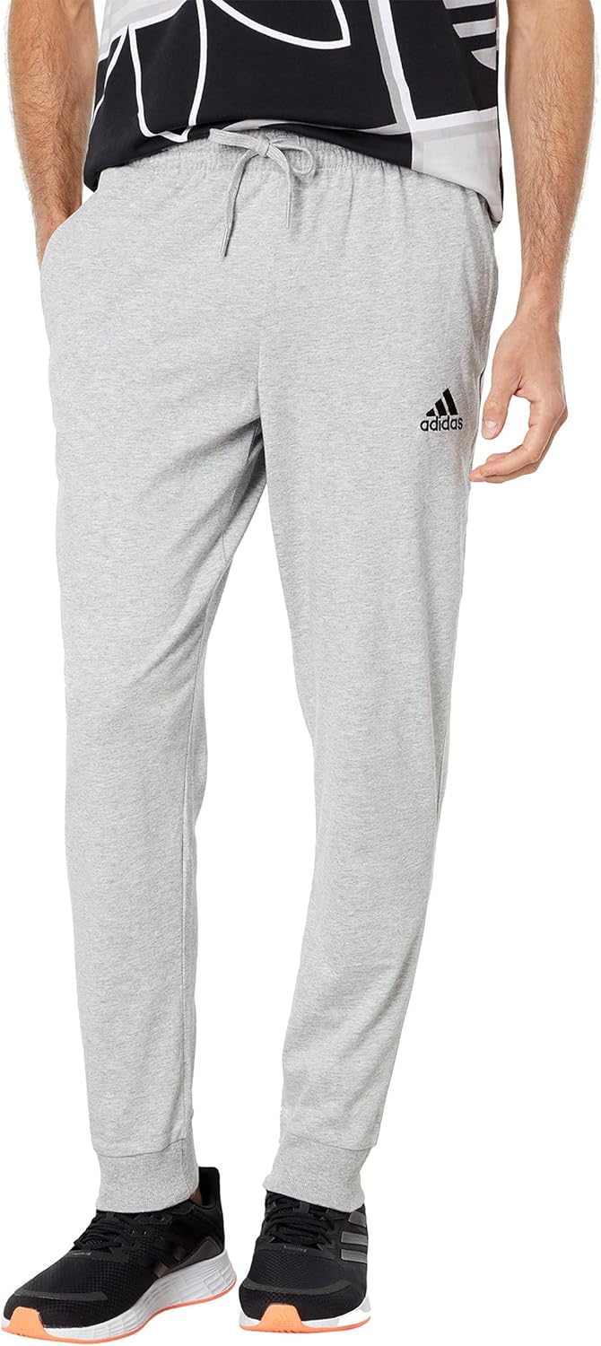 adidas Men’s Big & Tall Essentials Single Jersey Tapered Cuff Pants
