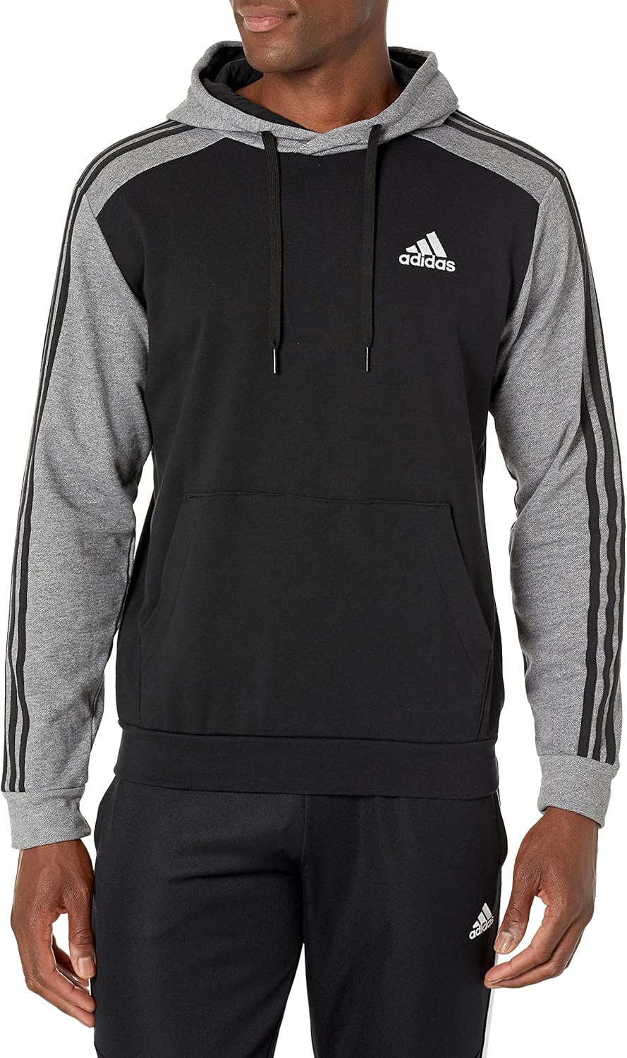 adidas Men’s Essentials Mélange French Terry Hoodie