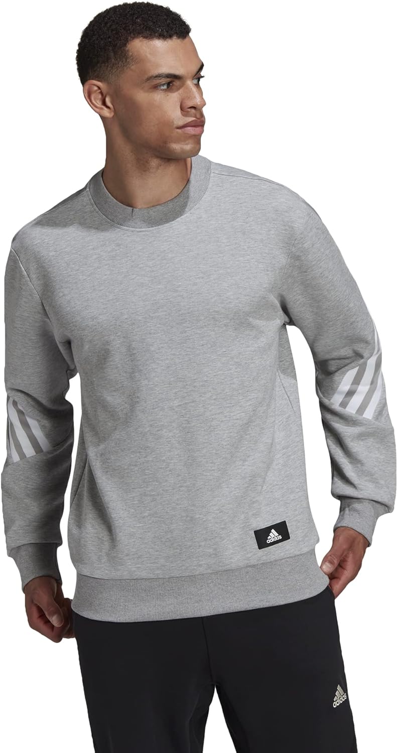 adidas Men’s Sportswear Future Icon 3-Stripes Crew