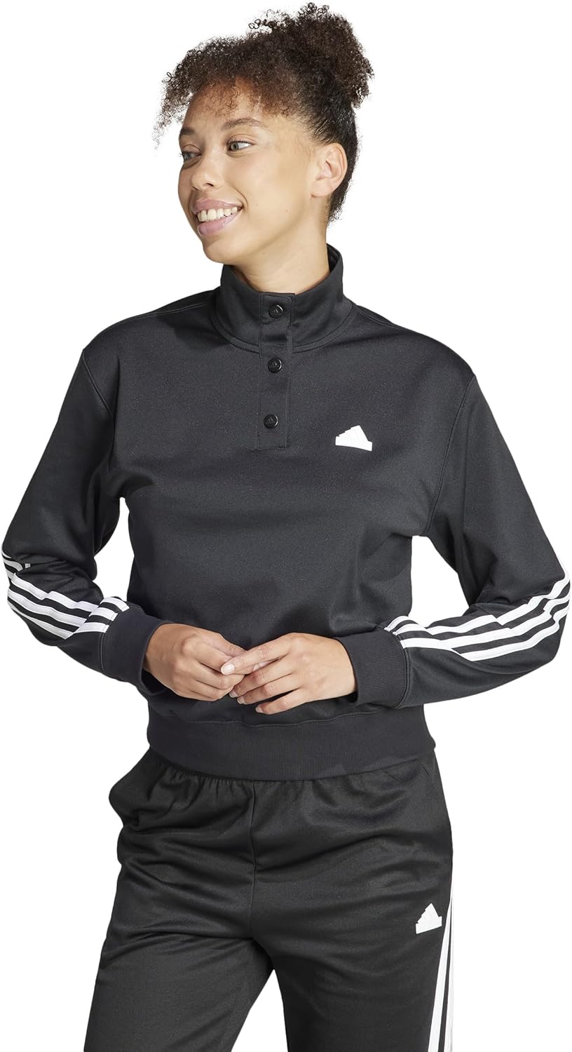 adidas Women’s Iconic Warpping 3-Stripes Snap Tracktop