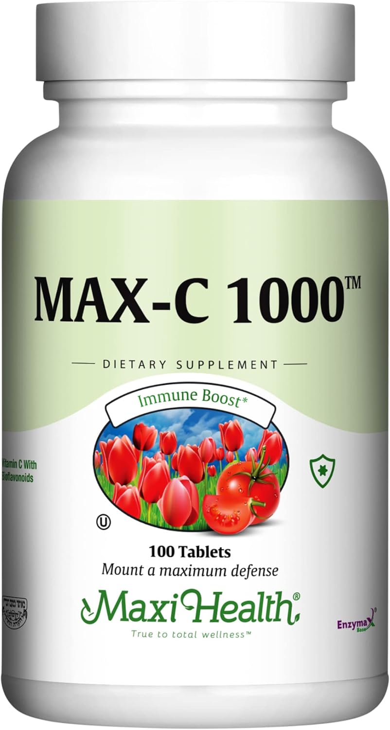 1000 mg Vitamin C – 1000mg Tablets Ultra High Absorption Formula – Gluten Free Kosher Dietary Non GMO Vitamin C Supplement for Immune Support – VIT C Vitamin C Tablets from Ascorbic Acid, 100 Count