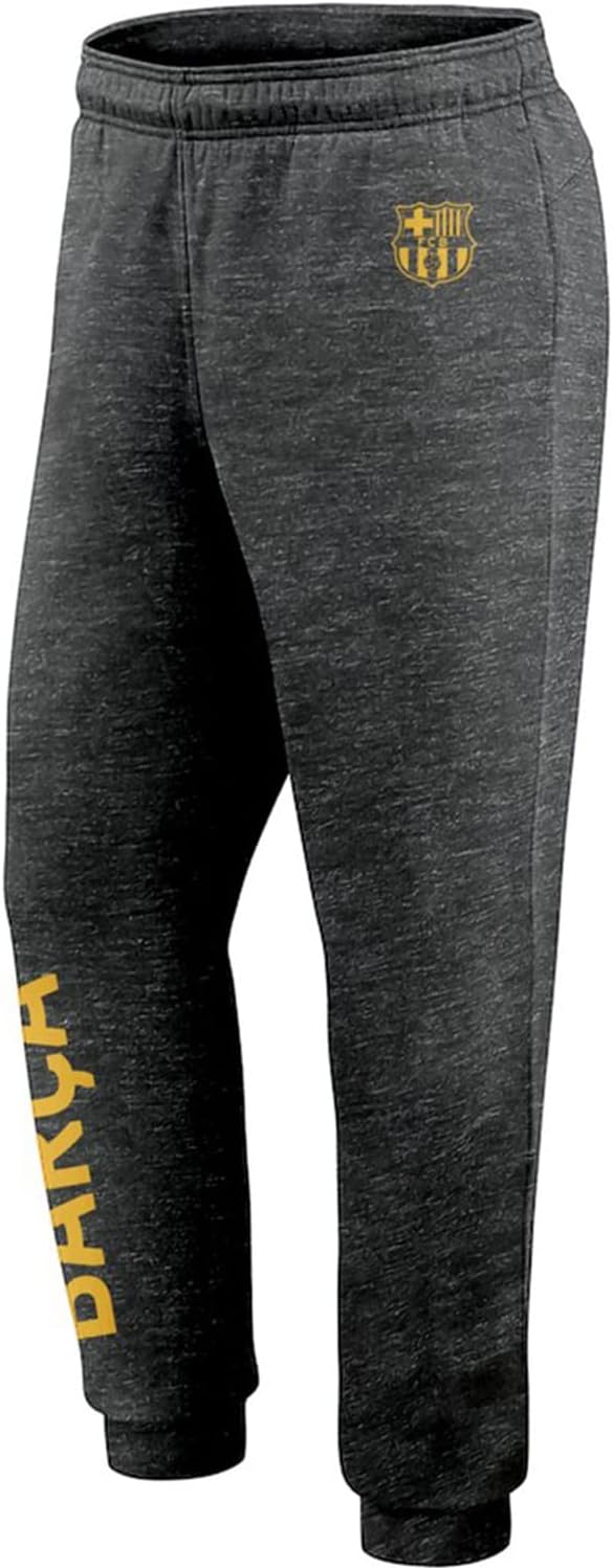 Icon Sports UEFA Soccer Joggers – Men’s Casual Sweatpants Champions League World Football Club Active Reflective Logo Pants