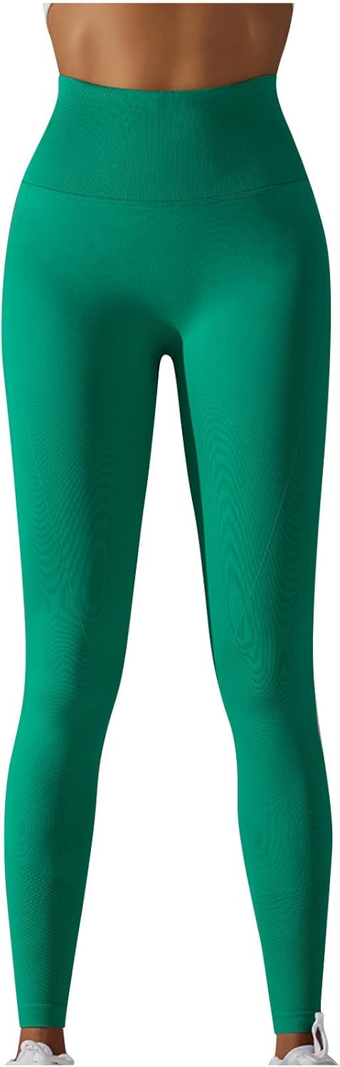 Lastesso Butt Lifting Leggings for Women Stretchy High Waist Yoga Pants 4 Way Stretch Legging Cozy Flex-to-go Active Pants