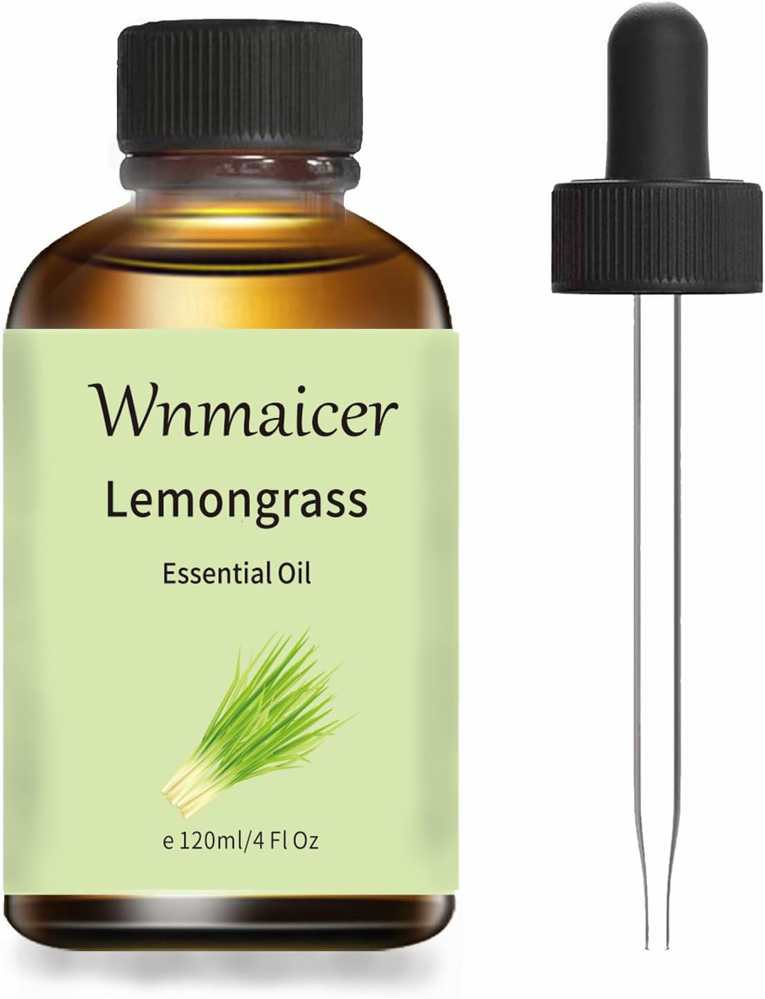 Lemongrass Essential Oil 4 Oz – 100% Pure – Premium Lemongrass Oil for Diffuser, DIY Soap, Candle, Skin, Massage Oil & Aromatherapy 120 mL