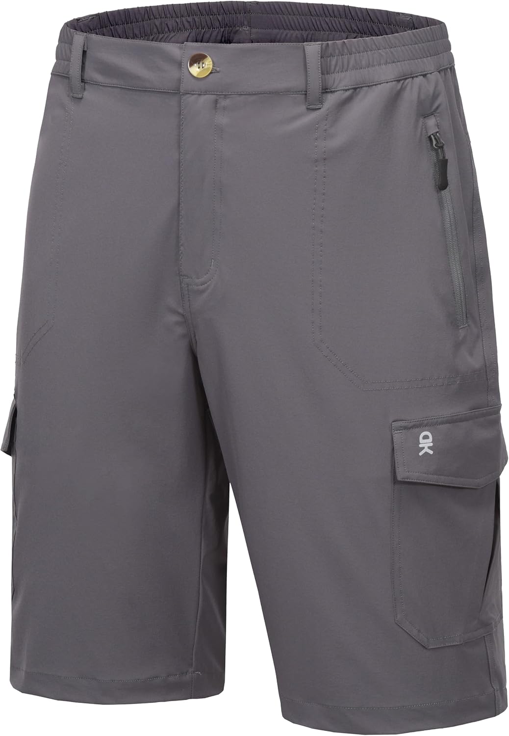 Little Donkey Andy Men’s 11 Inch Quick Dry Bermuda Stretch Cargo Shorts Hiking Travel Golf