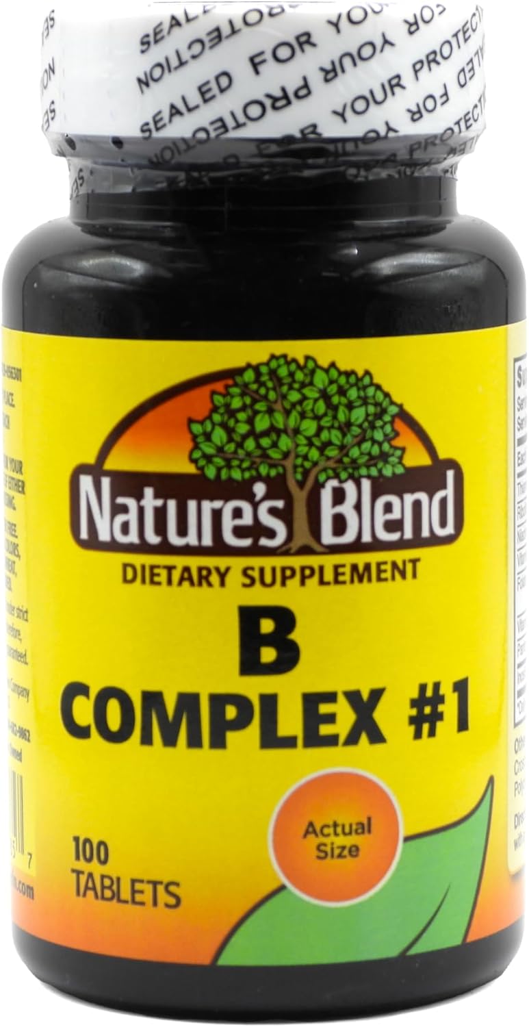 Nature’s Blend B Complex #1 Tablets – 100 ct