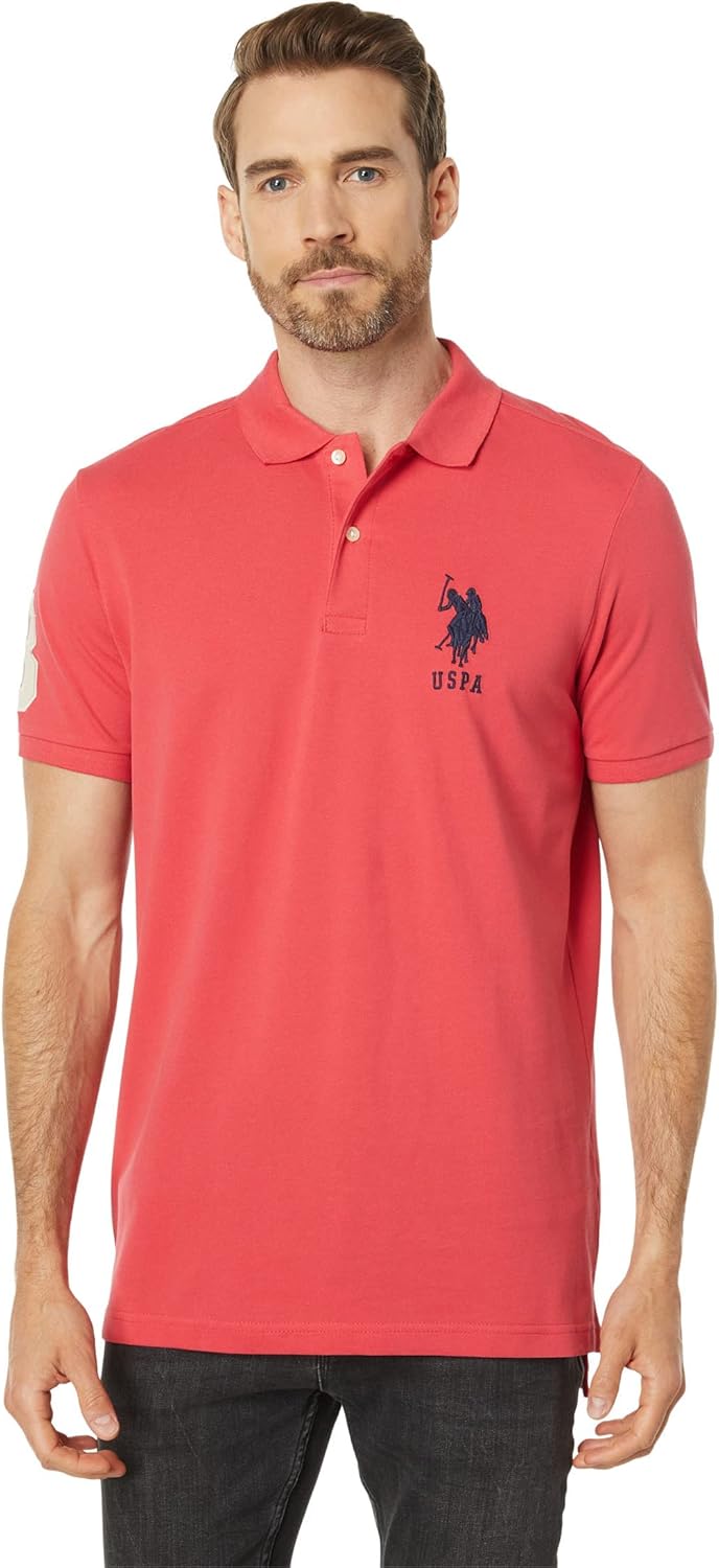 U.S. Polo Assn. Men’s Solid Pique Polo Shirt